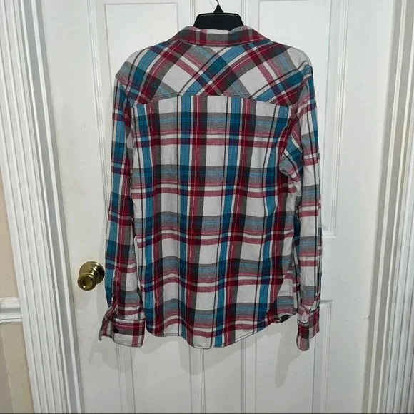 Red camel flannel shirt - Picture 4 of 4